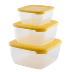 Комплект контейнеров СВЧ 0,46+0,95+1,5л, квадро ЛАЙТ