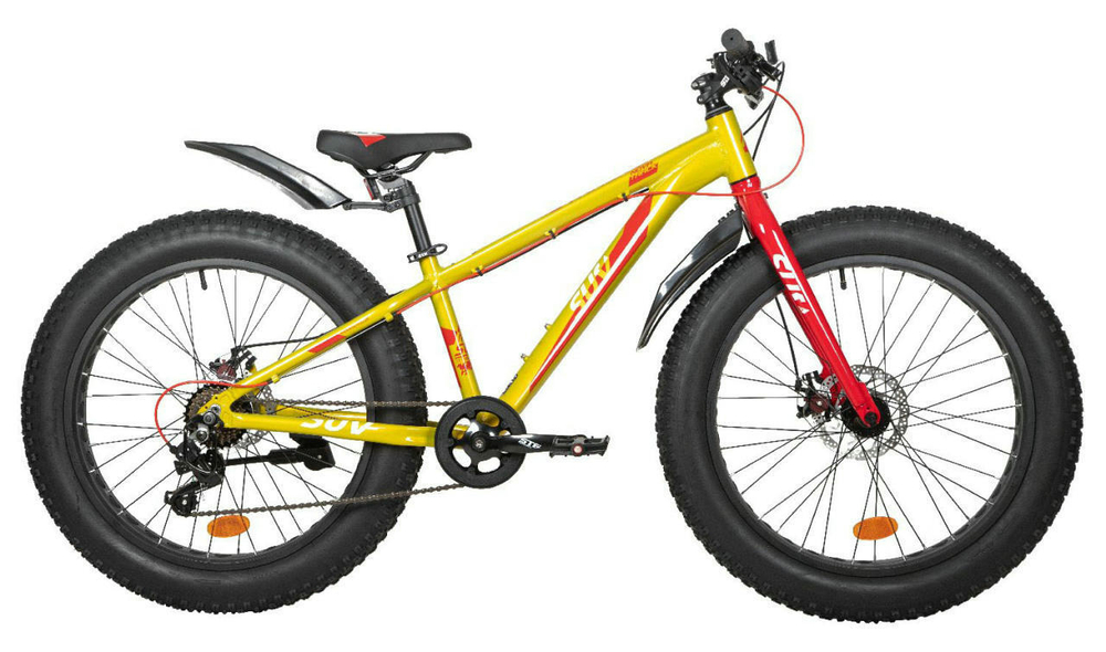 Фэтбайк Novatrack Fatbike 24" SUV (2022)