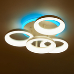 Citilux Паркер Смарт CL225A140E RGB Умная люстра Белая