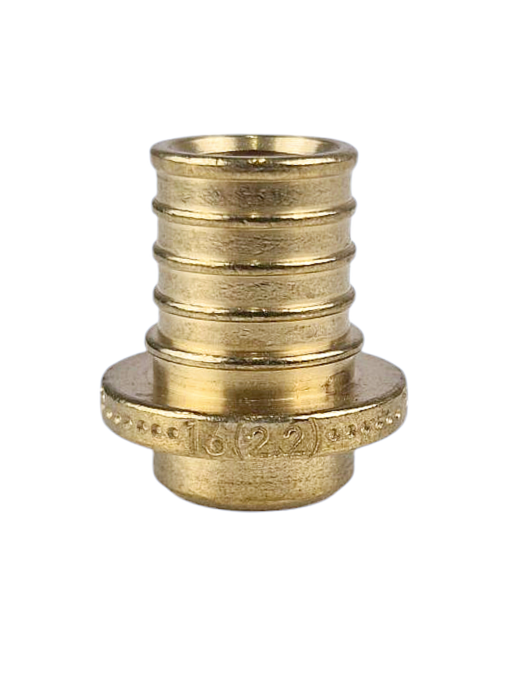 Заглушка аксиальная, латунь,16, желтый, RTP (600/10)