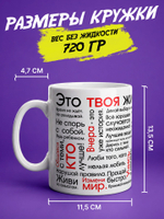 Кружка подарок "Это твоя жизнь"
