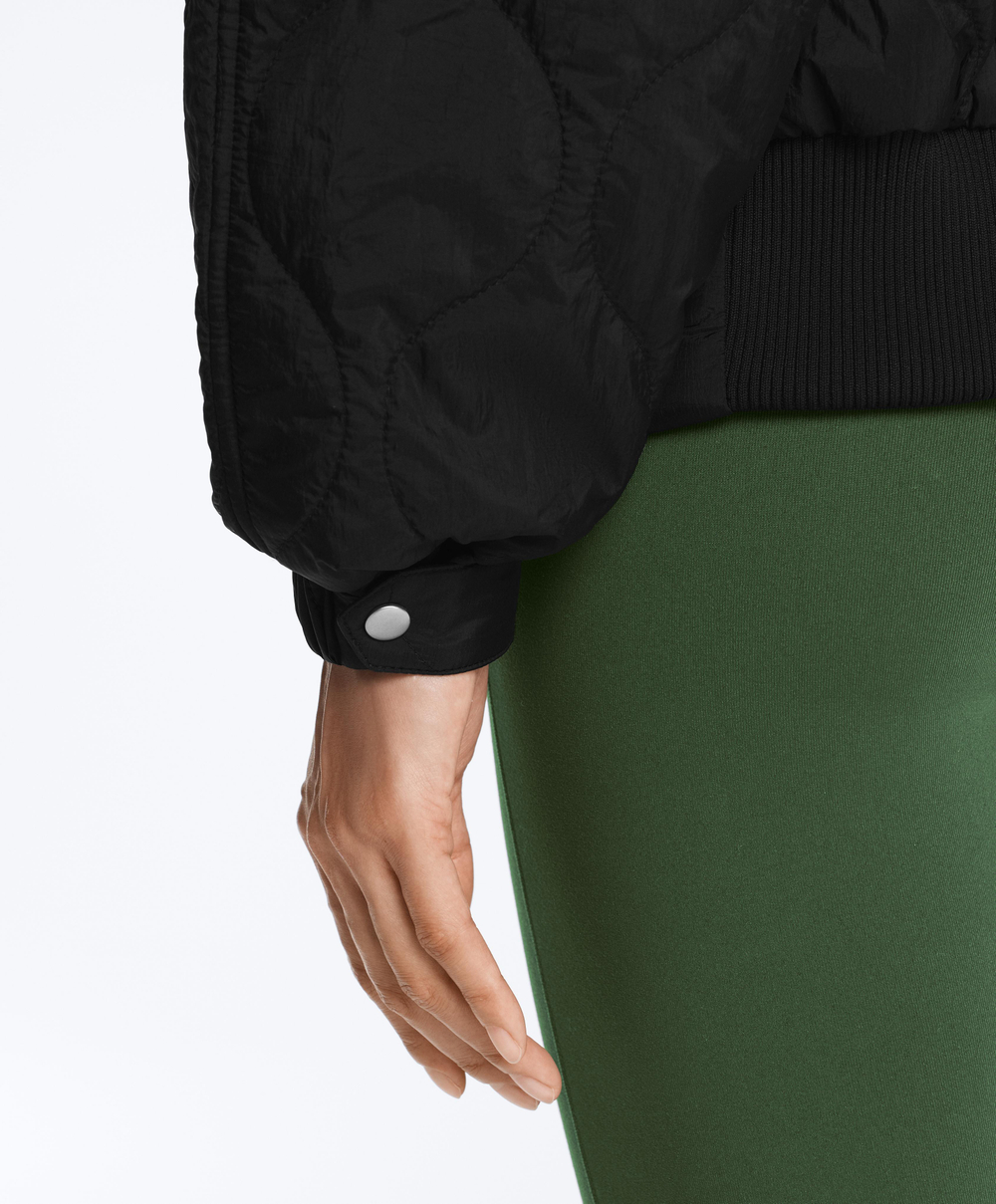 Oysho Водоотталкивающая утепленная куртка FELLEX® AEROGEL, черный