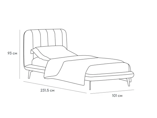 Кровать Amsterdam 933421