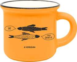 Мини-кружка СПб. Корюшка (оранжевая)