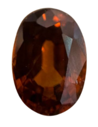 Циркон нат. овал 8х6 мм