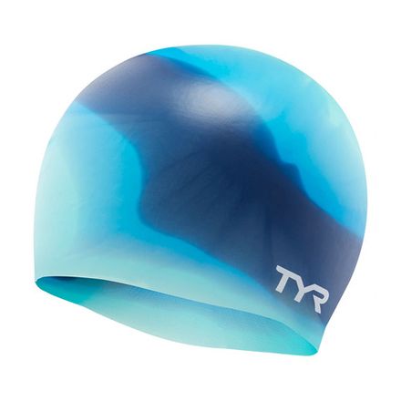 Шапочка для плав. TYR Multi Silicone Cap, LCSM-977, СИНИЙ, силикон