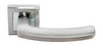 Ручка Rucetti RAP 11-S SN/CP никель/хром квадратная