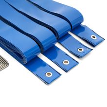 Компл. для разметки площ. для пляж. вол., FS-R-№05, ленты ПВХ,шир.5см,8х16м,6 мет.колышка, синий