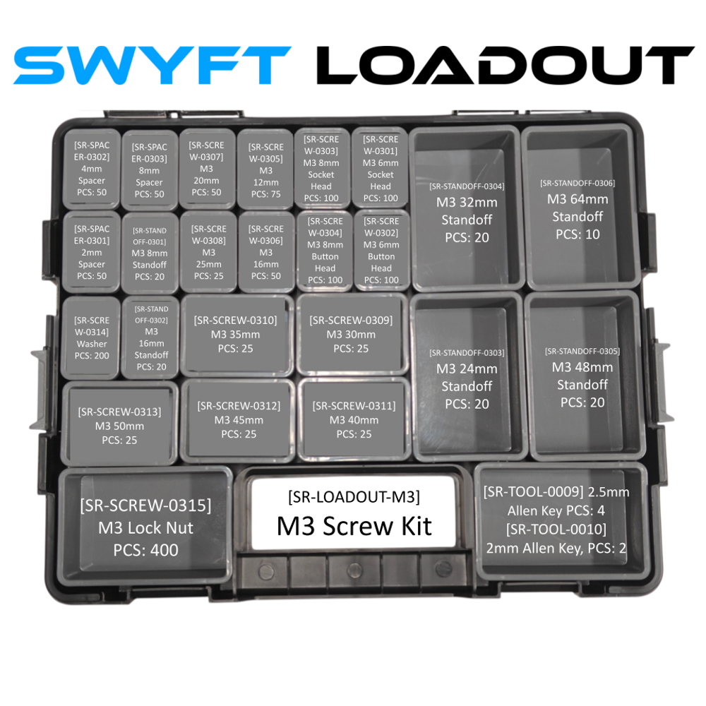 SWYFT Loadout Parts Bundles - M3 Screw Kit