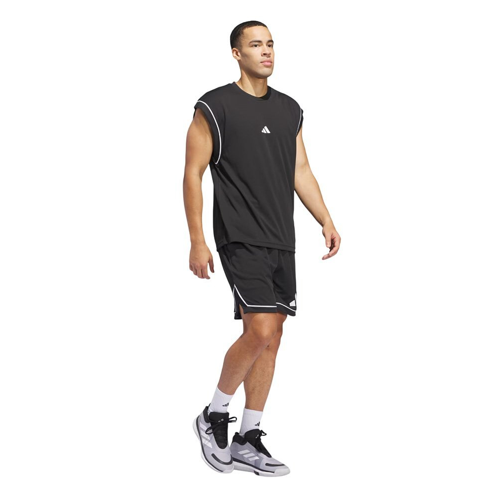 Футболка adidas Basketball All-World Sleeveless Tank Black