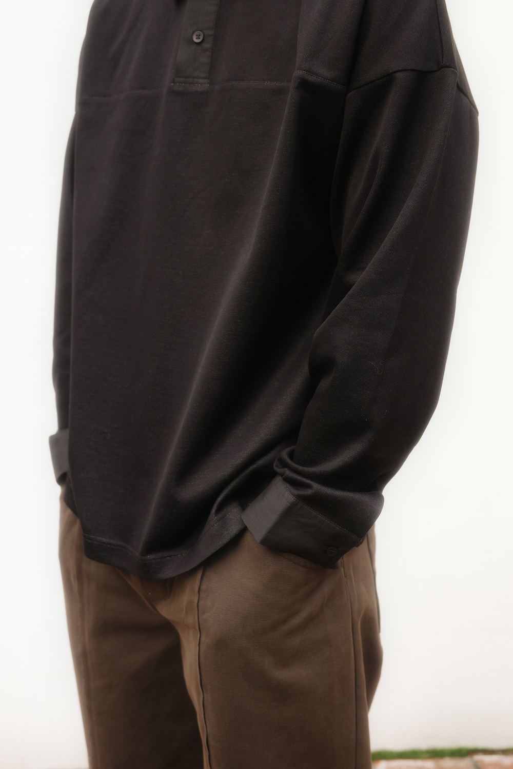 Рубашка-поло с длинным рукавом ALTO