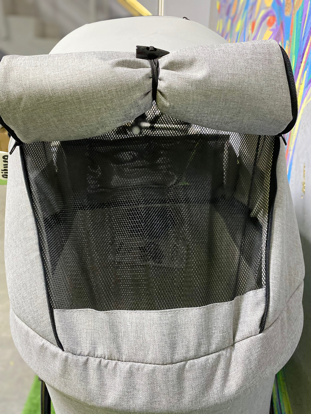 PITUSO Коляска 2 в1 Nino  короб+прогулка Silver Mountain+Кожа Grey