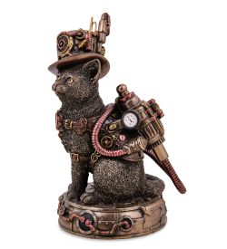 Veronese WS-1242/ 1 Статуэтка в стиле Стимпанк «Мистер Кот»