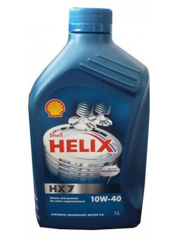 Масло моторное Shell Plus  HX 7 10W40 полусинтетика  1л