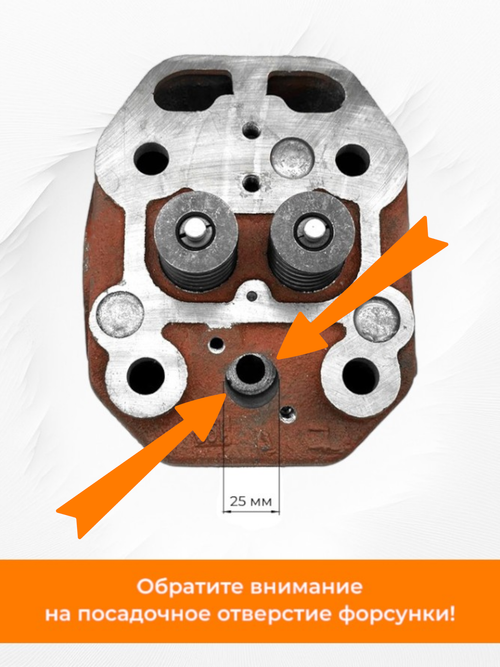 Головка блока цилиндра в сборе для двигателя S195/S1100