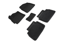 Коврики EVA 3D ромб для Hyundai Elantra VI 2015-н.в., Seintex.95282