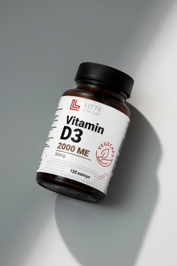 Витамин D3 2000 МЕ Litte Life lab