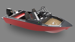 Алюминиевая лодка Berkut M Fisher