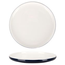 Тарелка "Atlantico" d=25,5см (фарфор) (min6) (транспортная упаковка)