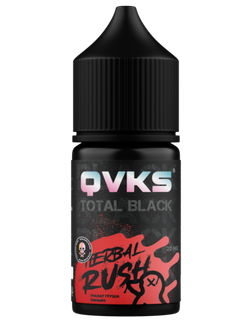 Купить Ароматизатор QVKS Total Black 13мл - Гранат Груша Тимьян