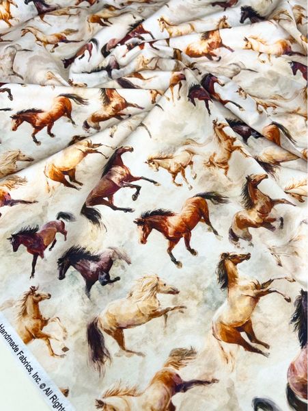 ЛОШАДИ, 100% хлопок 3