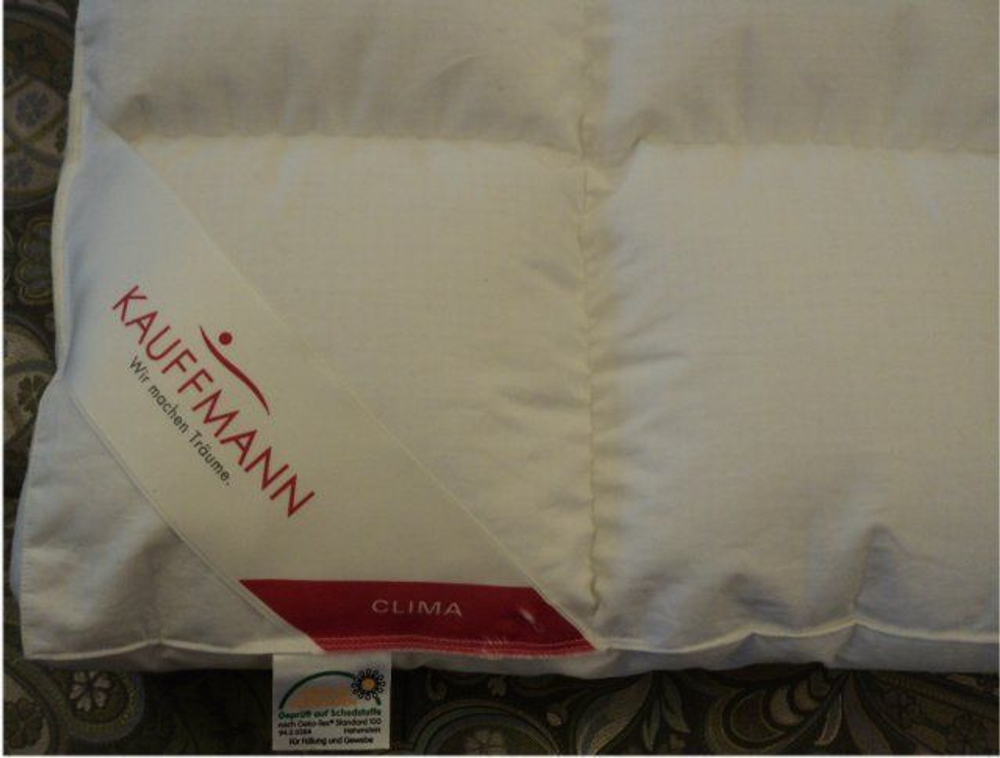 Перина пуховая 6 см 160x200 Kauffmann