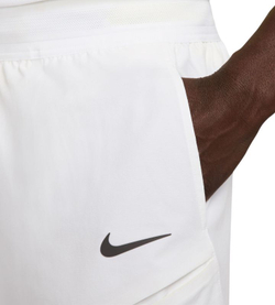Мужские теннисные шорты Nike Court Slam Dri-Fit Tennis - белый