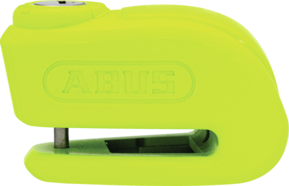 Замок на торм. диск 365 Trigger Alarm 2.0 с сиг желтый