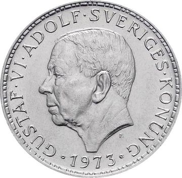5 крон 1973 Швеция