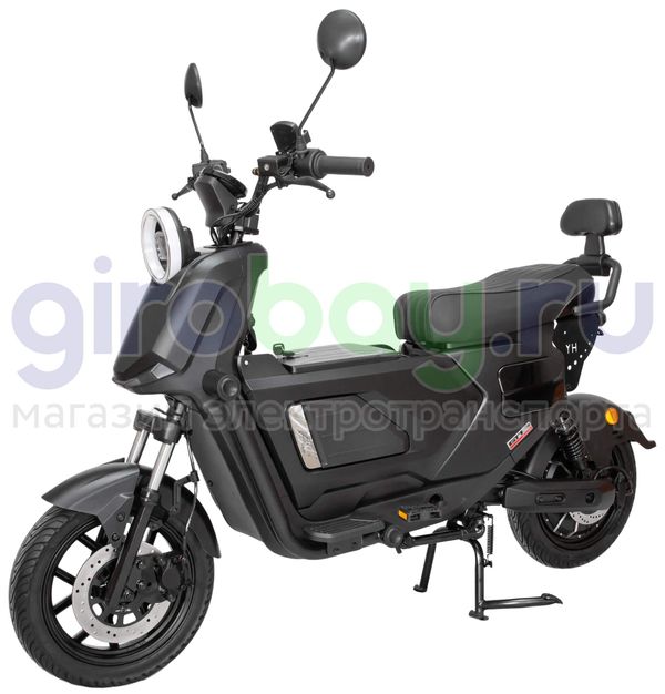 Электроскутер SAIGE GT1 ( 1500W ) 60V/50Ah - Черный фото №1