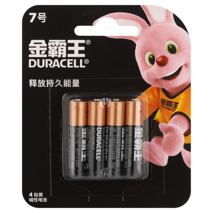 Батарейки Duracell ААА алкалиновые 1,5v 4 шт. LR03-4BL Basic (CN)