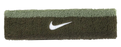 Повязка на голову теннисная Nike Swoosh Headband - зеленый