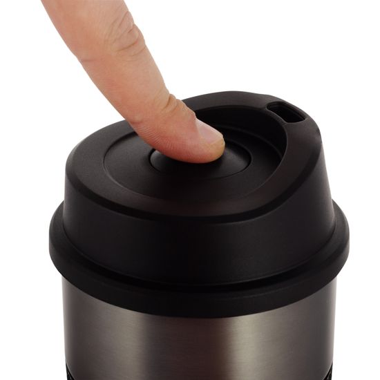 Термокружка 480 мл. из нержавеющей стали Kamille KM 2150A с TPR вставкой