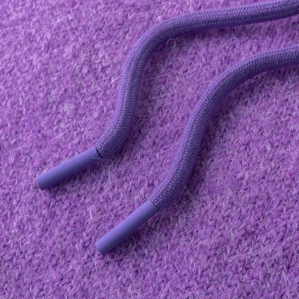 Свитер Ymkashix Stripes Hood фиолетовый