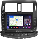 Магнитола для Toyota Crown / Crown Majesta S200 2008-2012 (цветной ШГУ) - FarCar GX9-9669B монитор 9.5" 2K QLED на Android 14, TS20, 6+128Гб, CarPlay, 4G SIM-слот