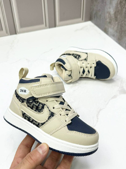 Детские кроссовки на малышей Nike Jordan 1&Dior