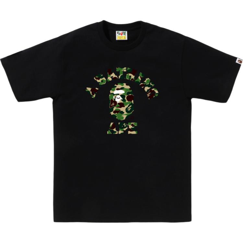 A Bathing Ape Abc Camo Ape Face Tee