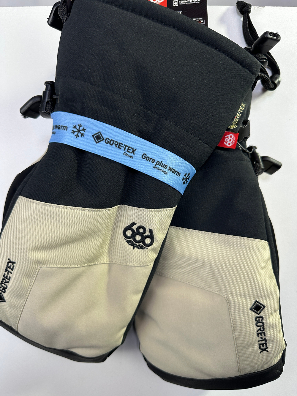 686 варежки MNS GORE-TEX LINEAR MITT (FW) (PUTTY)