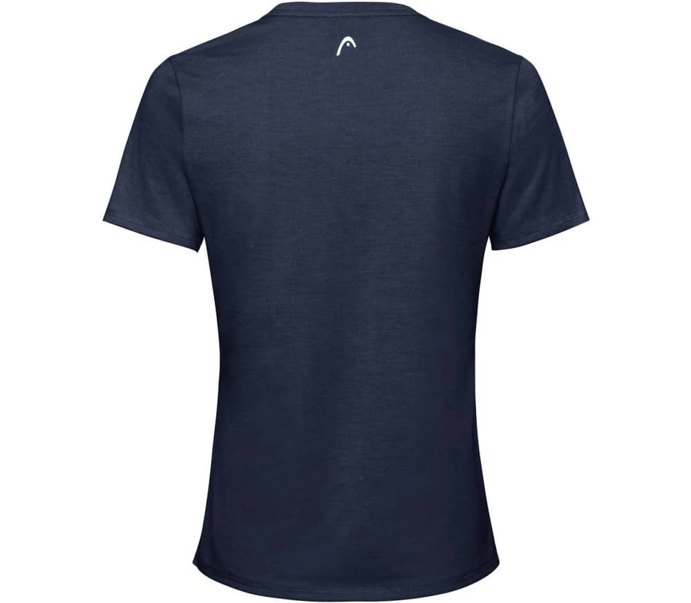 Футболка для мальчика теннисная Head Club Carl T-Shirt JR - dark blue