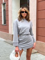 платье футер