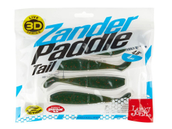 Виброхвосты LJ 3D Series Zander Paddle Tail 4.8in (12.00)/Z09 4шт.
