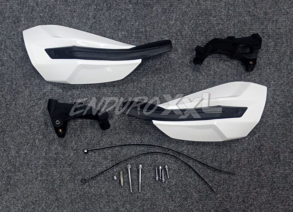 Защита рук (рычагов) лопухи KTM 2016-2023 белый