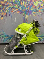 Коляска комбинированная «Disney-baby 2» с далматинцами лимонный  (арт. DB2/3)