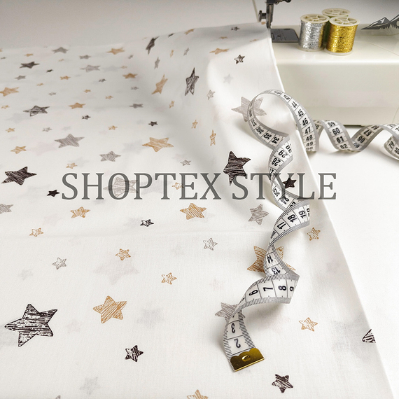 Поплин &quot;Мишки&quot; | ш.150 см | 115 г/м² | хлопок-100%