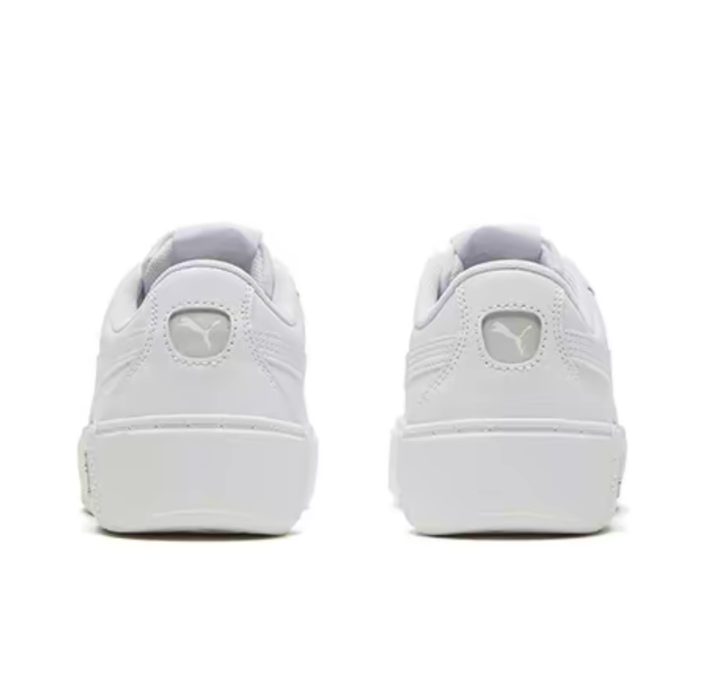 Женские кроссовки Puma Smash Platform V2 'Triple White' (WMNS) 373035-01
