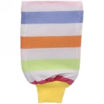 Мочалка-варежка для тела скрабирующая «Ultramarine - Радуга», 13,5*23,5см