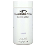 Codeage, кетоэлектролиты, 180 растительных капсул