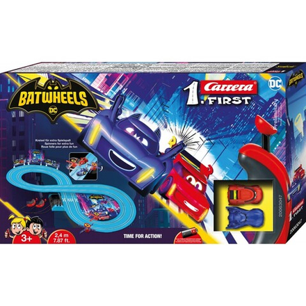 Carrera 1. First - гоночный трек Batwheels Time for Action 2,4 м + 2 машинки 63047 / артикул   63047  / GTIN 4007486630499