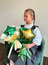 Букет учителю на 1 сентября "С днём знаний" №10