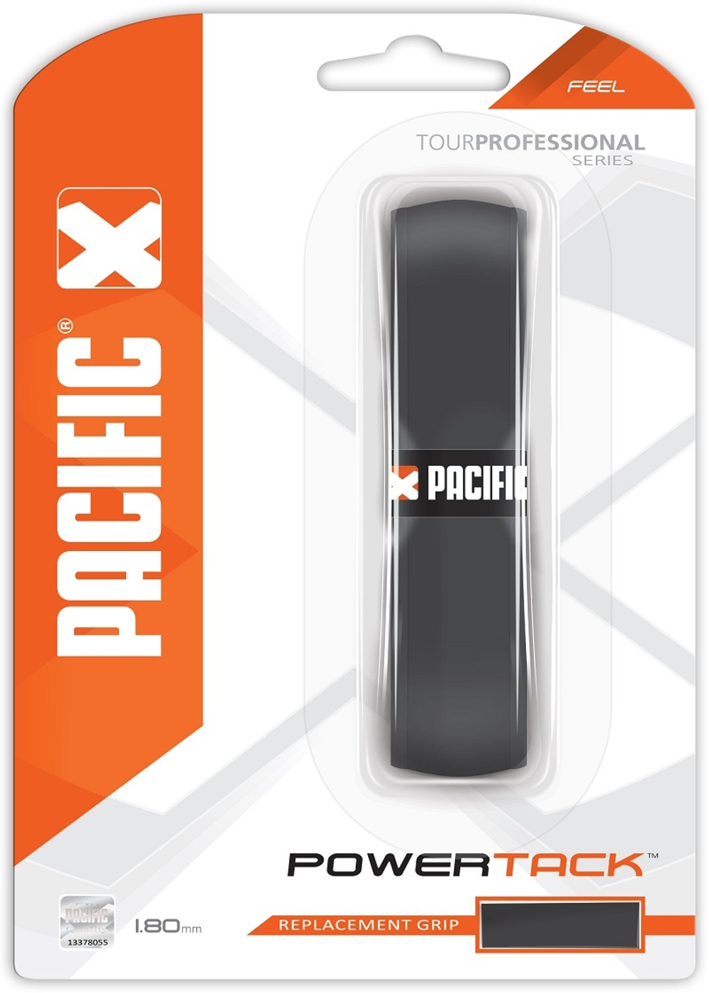 Намотки теннисные базовая Pacific Power Tack (1P) - black
